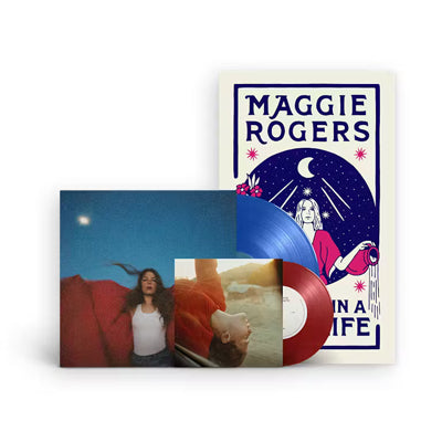 Rogers, Maggie - Heard It In A Past Life (Deluxe 5th Anniversary Blue Coloured Vinyl/ Red Coloured 7" With Poster)