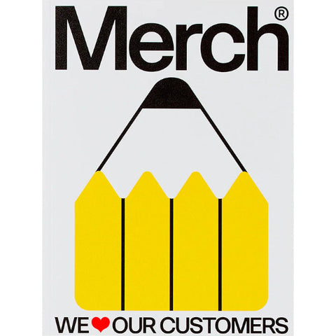 Merch: We Love Our Customers - Counter Print