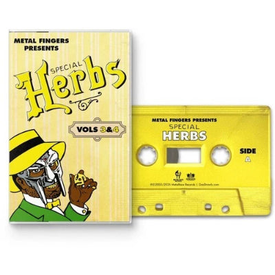 MF Doom - Metal Fingers Presents: Special Herbs Vol. 3 & 4 (Cassette)