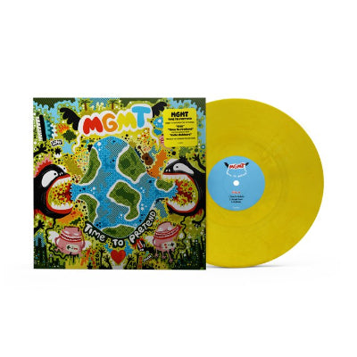 MGMT - Time To Pretend EP (20th Anniversary Edition) (Banana Yellow Vinyl)