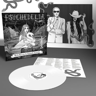 Harvey, Mick & Amanda Acevedo - Psychedelia in White (White Coloured Vinyl)