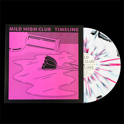 Mild High Club - Timeline (Limited White With Pink, Black & Blue Splatter Coloured Vinyl)