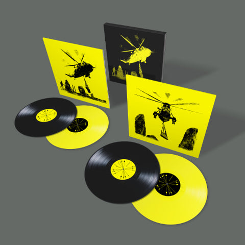 Mogwai - Happy Tears (30th Anniversary Yellow and Black Expanded 4LP Boxset Vinyl)