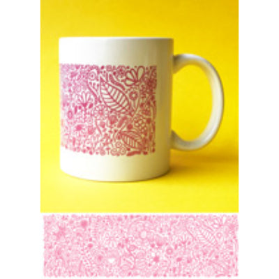 Able & Game - Pink Florals Mug