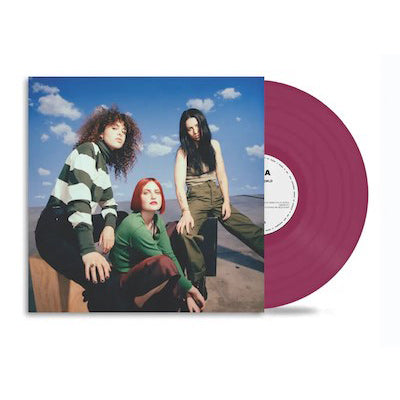 Muna - Saves The World (Limited Raspberry Coloured Vinyl) (Damaged Sleeve Tear Copies)