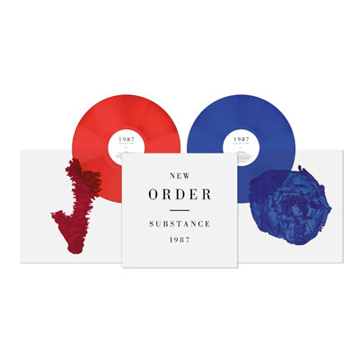 New Order - Substance '87 (Limited 2023 Remastered Red/Blue Coloured 2LP Vinyl)