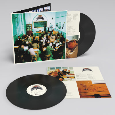 Oasis - The Masterplan (Standard 25th Anniversary Black 2LP Vinyl)