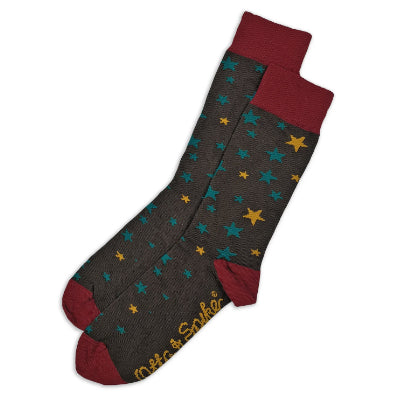 Otto & Spike Socks - Starman (Brown)