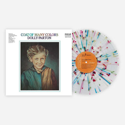 Parton, Dolly - Coat Of Many Colors (Limited Rainbow Splatter Coloured Vinyl)