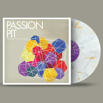 Passion Pit - Chunk Of Change (15th Anniversary Yellow Marble Coloured Vinyl)