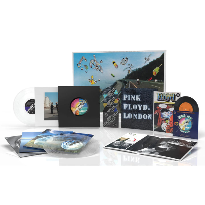 Pink Floyd - Wish You Were Here - 50th Anniversary (Deluxe Boxset) (Clear 4LP Vinyl)