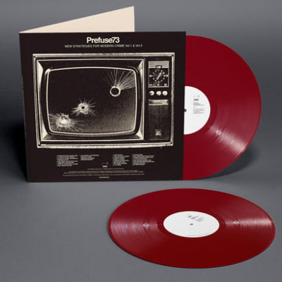 Prefuse 73 - New Strategies For Modern Crime: Vol. 1 & 2 (Red Coloured Vinyl)