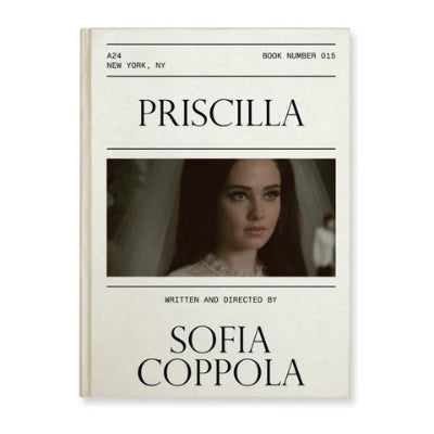 Priscilla A24 Screenplay Book - Sofia Coppola