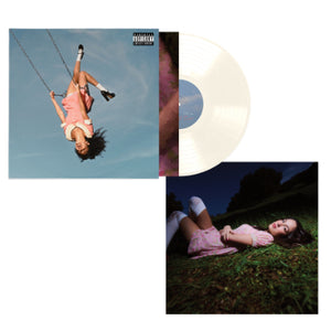 Rodrigo, Olivia - you seem pretty sad for a girl so in love (Indie Exclusive 'hope like snow' white vinyl)(Top Sleeve Tear Damage)