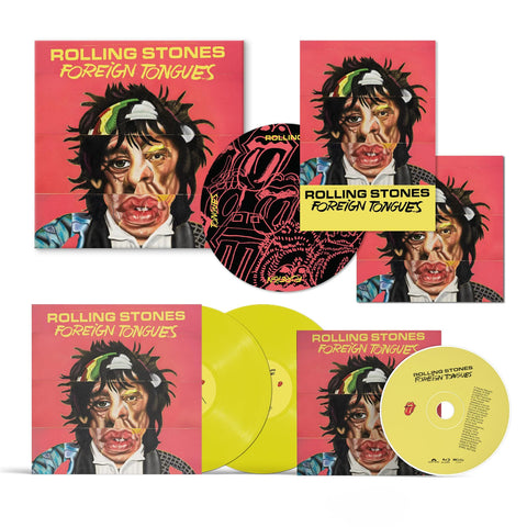 Rolling Stones, The - Foreign Tongues (Limited Deluxe Yellow 2LP Vinyl + Blu-Ray Pack)
