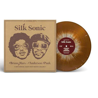 Silk Sonic - An Evening With Silk Sonic (Brown & White Coloured Vinyl)