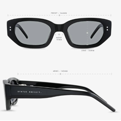 Status Anxiety - Luna Sunglasses (Black)