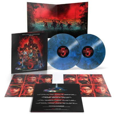Stranger Things 5 (OST From The Netflix Series) Vol. 1 (Upside Down Colour 2LP Vinyl)