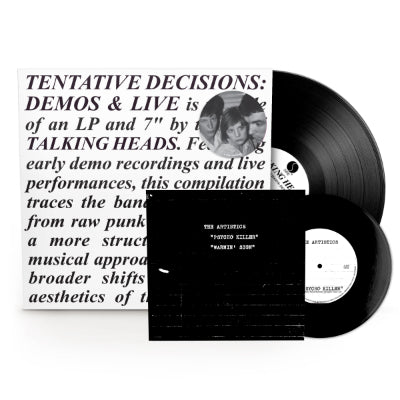 Talking Heads - Tentative Decisions: 1974-1976 (Black 1LP & 7" Vinyl)