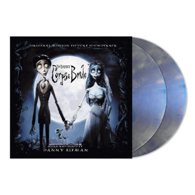 Corpse Bride (Original Motion Picture Soundtrack) (Blue Moon With Purple & Black Gust Splatter Coloured 2LP Vinyl)