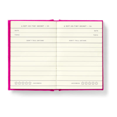 Tiny Diary for Not So Tiny Secrets - Brass Monkey