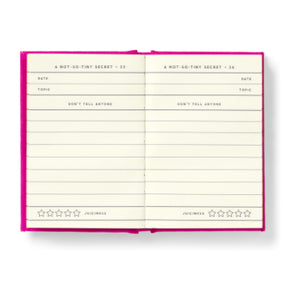 Tiny Diary for Not So Tiny Secrets - Brass Monkey
