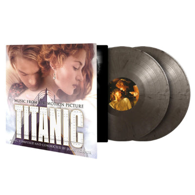 Titanic Soundtrack (Limited Silver & Black Marble Coloured 2LP Vinyl)