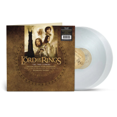 Shore, Howard - The Lord Of The Rings: The Two Towers (Palantir Clear Colour 2LP Vinyl)