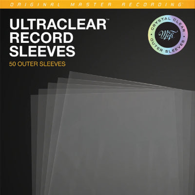 12" Ultraclear Outer Record Sleeves (50 Pack) - Mobile Fidelity