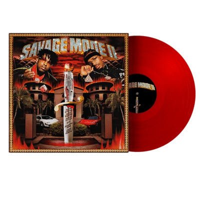 21 Savage & Metro Boomin - Savage II (Limited Red Coloured Vinyl) - Happy  Valley