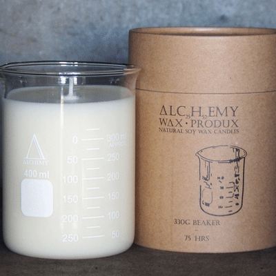 Alchemy Produx Candles - Clear Beaker