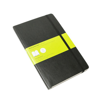 Moleskine Notebook - Classic Soft Cover Large Plain Black