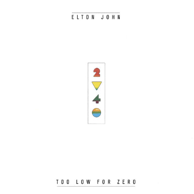 John, Elton - Too Low For Zero (Vinyl)