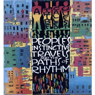 A Tribe Called Quest - People's Instinctive Travels and the Paths of Rhythm (Vinyl) - Happy Valley A Tribe Called Quest Vinyl