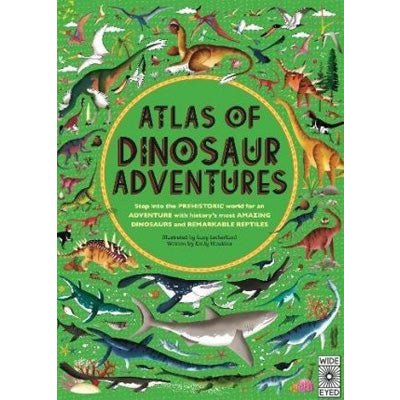 Atlas Of Dinosaur Adventures - Happy Valley Emily Hawkins, Lucy Letherland Book