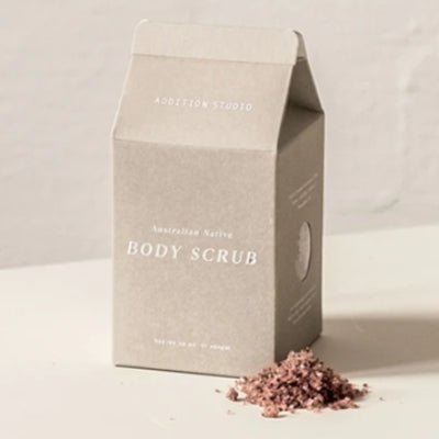 Australian Native Body Scrub - Addition Studio - Happy Valley Addition Studio Bath Soak