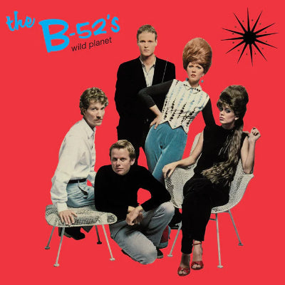 B-52's, The - Wild Planet (Limited Ultra Clear & Blue Splatter Coloured Vinyl) (Rocktober Campaign)