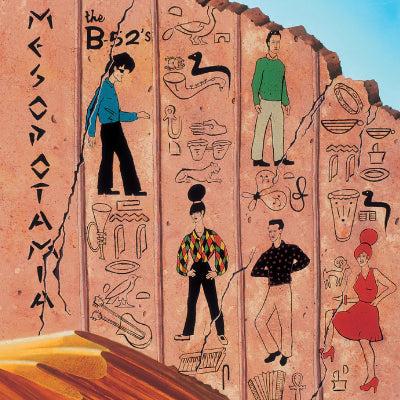 B-52's, The - Mesopotamia (Limited Ultra Clear & Orange Splatter Coloured Vinyl) (Rocktober Campaign)