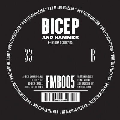 Bicep & Hammer - Dahlia EP (Vinyl Reissue) - Happy Valley Bicep, Hammer Vinyl