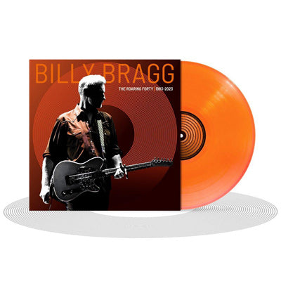 Bragg, Billy - Roaring Forty: 1983-2023 (Limited Orange Coloured Vinyl)
