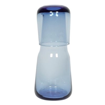 Bison Home Glassware - Birgit Carafe & Elias Tumbler set (Bluebell) - Happy Valley