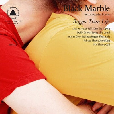 Black Marble - Bigger Than Life (Black Vinyl) - Happy Valley Black Marble Vinyl