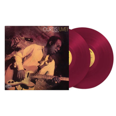 Mayfield, Curtis - Curtis / Live! (Limited Fruit Punch Burgundy Coloured 2LP Vinyl)