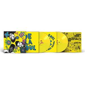 De La Soul - 3 Feet High And Rising (Limited Edition Yellow Coloured Vinyl) (Slight Corner Sleeve Damage)