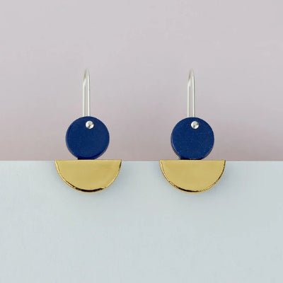 Erin Lightfoot Porcelain Earrings - Blue Floats - Happy Valley Erin Lightfoot Earrings
