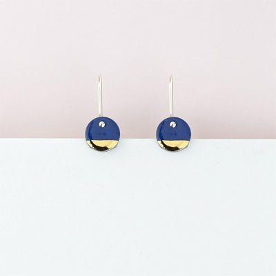 Erin Lightfoot Porcelain Earrings - Blue Spots - Happy Valley Erin Lightfoot Earrings