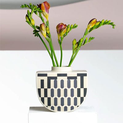 Erin Lightfoot Porcelain Vase - Fountain Boat Design - Happy Valley Erin Lightfoot Ceramics