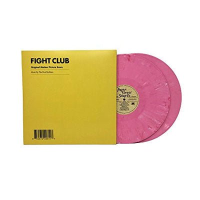 Fight Club Soundtrack - Dust Brothers (Limited Pink Splatter Coloured Vinyl) - Happy Valley Fight Club Vinyl