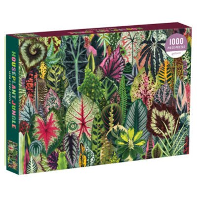 Galison Jigsaw Puzzle - Houseplant Jungle - Happy Valley Galison, Troy Litten Jigsaw Puzzle
