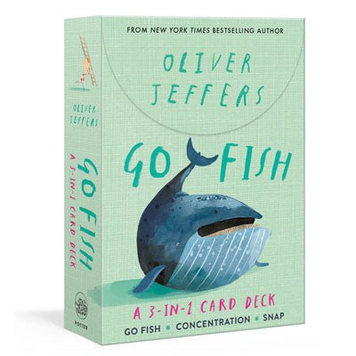 Go Fish : A 3-in-1 Card Deck - Happy Valley Oliver Jeffers Card Game